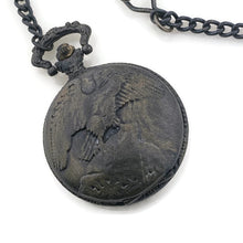 Load image into Gallery viewer, Eagle Pocket Watch with Cover, Multicolor Dial