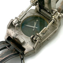 Load image into Gallery viewer, Watch with Spring Door Cover, Blue Dial
