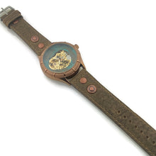 Load image into Gallery viewer, Mechanical Watch, Blue Dial with Leather Band