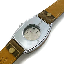 Load image into Gallery viewer, Moon Mechanical Watch,Blue Dial with Leather Band