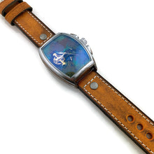 Load image into Gallery viewer, Moon  Mechanical Watch,Multicolor Dial with Leather Band