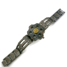 Load image into Gallery viewer, Six Shooter Gun Barrel Watch, Blue Color Dial