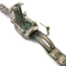 Load image into Gallery viewer, Watch with Spring Door Cover, Blue Dial