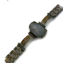 Load image into Gallery viewer, Watch  Two Time Zone with Cover, Blue  and Copper Dial