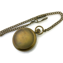 Load image into Gallery viewer, Mechanical brass Pocket Watch with Multicolor Dial