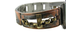 Load image into Gallery viewer, Women's brass Watch, green Dial