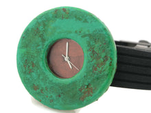 Load image into Gallery viewer, Patina Watch with Antique Copper  Dial Rubber Band