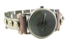 Load image into Gallery viewer, Silver & brass Watch, blue Dial