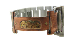 Load image into Gallery viewer, Copper & Brass Watch, bluer Dial