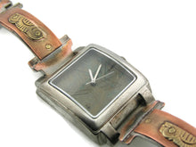Load image into Gallery viewer, Copper & Brass Watch, bluer Dial