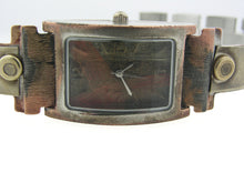 Load image into Gallery viewer, brass & silver Watch, Multicolor Dial