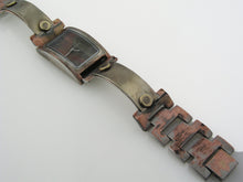 Load image into Gallery viewer, brass & silver Watch, Multicolor Dial