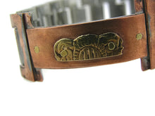 Load image into Gallery viewer, Copper & Brass Watch, multicolor Dial