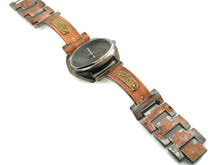Load image into Gallery viewer, Copper & Brass Watch, multicolor Dial