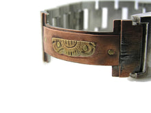 Load image into Gallery viewer, Copper & Brass Watch, bluer Dial