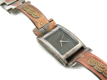 Load image into Gallery viewer, Copper & Brass Watch, bluer Dial