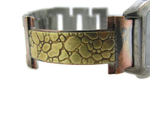 Load image into Gallery viewer, Brass Watch, green Dial