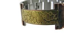 Load image into Gallery viewer, Brass Watch, multicolor Dial