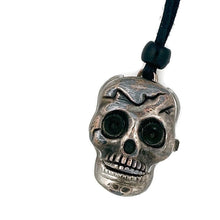 Load image into Gallery viewer, Skull Watch Pendant Necklace, Copper Dial