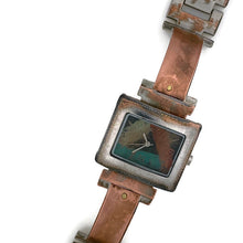 Load image into Gallery viewer, Copper Watch With Multi Color Dial