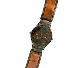 Load image into Gallery viewer, Copper Watch,Two Time Zones