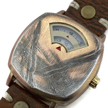 Load image into Gallery viewer, Rotary Numeric Watch With White Dial Leather Band