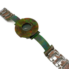 Load image into Gallery viewer, Patina Watch with Antique Green Dial