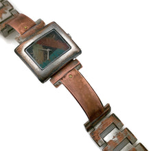 Load image into Gallery viewer, Copper Watch With Multi Color Dial
