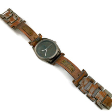 Load image into Gallery viewer, Copper & Brass Watch, Blue Dial