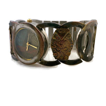 Load image into Gallery viewer, Women's Copper & brass Watch, Multi Color Dial