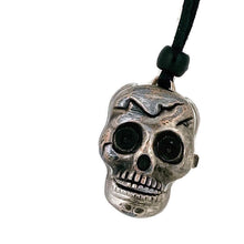Load image into Gallery viewer, Skull Watch Pendant Necklace, Copper Dial