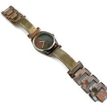 Load image into Gallery viewer, Watch With Silver, Three Tone Dial