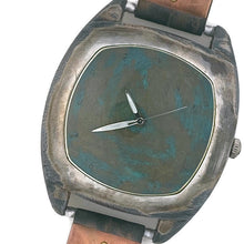 Load image into Gallery viewer, Large Copper Watch with Blue Dial