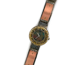 Load image into Gallery viewer, Women's Copper & brass Watch, Multi Color Dial