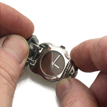 Load image into Gallery viewer, Skull Watch Pendant Necklace, Copper Dial