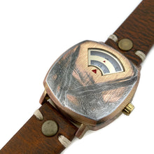 Load image into Gallery viewer, Rotary Numeric Watch With White Dial Leather Band
