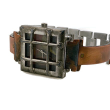 Load image into Gallery viewer, Bars Copper Watch, Multicolor Dial