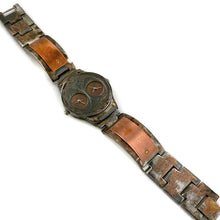 Load image into Gallery viewer, Copper Watch,Two Time Zones