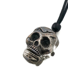 Load image into Gallery viewer, Skull Watch Pendant Necklace, Copper Dial