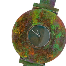 Load image into Gallery viewer, Patina Watch with Antique Green Dial