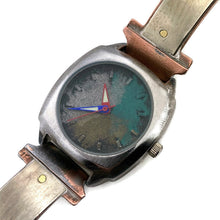 Load image into Gallery viewer, Watch With Silver Blue, Silver & Gold Dial