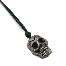 Load image into Gallery viewer, Skull Watch Pendant Necklace, Copper Dial