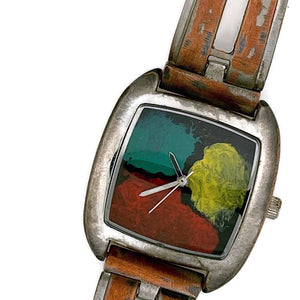 Watch, Multi Color Dial