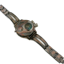 Load image into Gallery viewer, Two Time Zones Watch, Multi Color Dials