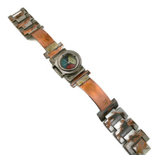 Load image into Gallery viewer, Women's Copper Watch, Multicolor Dial