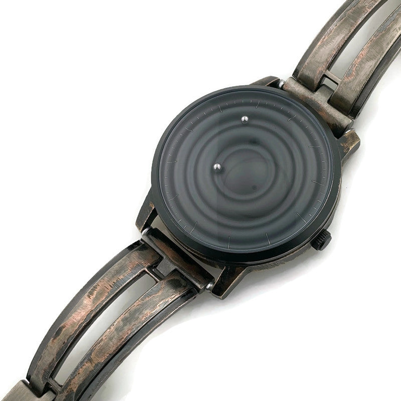 Magnetic Watch With Dark Antique Dial.