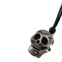 Load image into Gallery viewer, Skull Watch Pendant Necklace, Copper Dial
