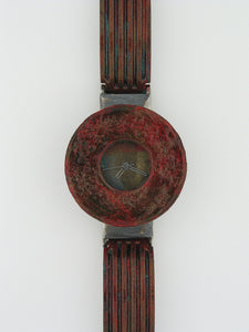 Patina Watch with Antique Multi Color Dial