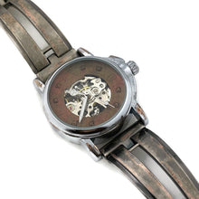 Load image into Gallery viewer, Small Automatic Mechanical Watch, Copper Dial
