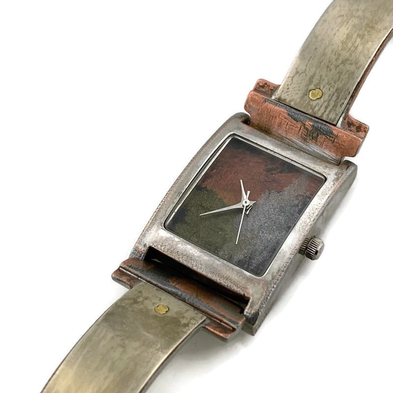 Watch With Silver & Three Tone Dial